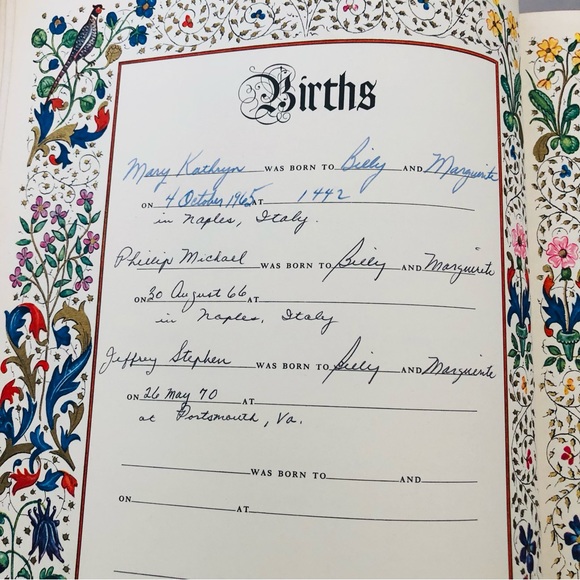 VTG Holy Bible Gold color page REMBRANDT Edition Authorized King James Version - Picture 16 of 16